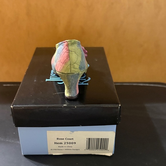 Just The Right Shoe Rose Court Multicolor Heels - Picture 3 of 5